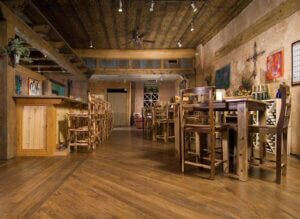 Bar interior